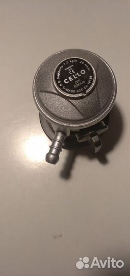 Редуктор газового балона рдсг-2 cello (Финляндия)