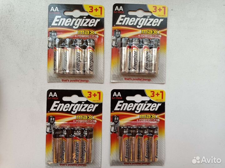 Energizer батарейки
