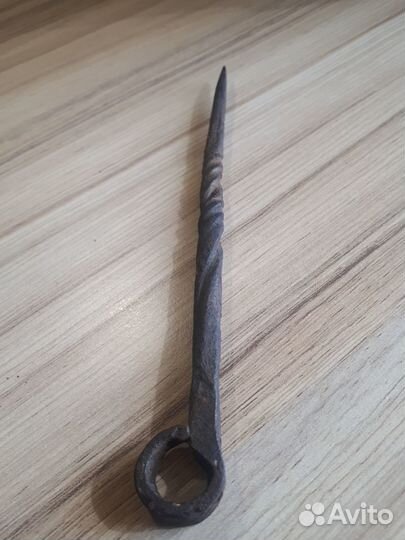 Однозубая вилка. Кованая, 17 век