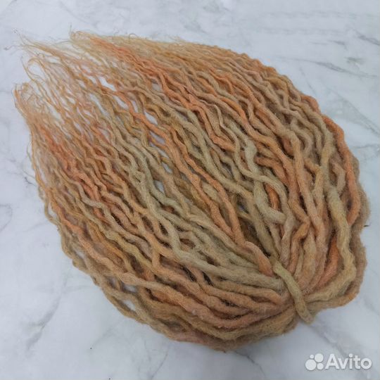 Де дреды (гофродреды, завитые дреды) бу