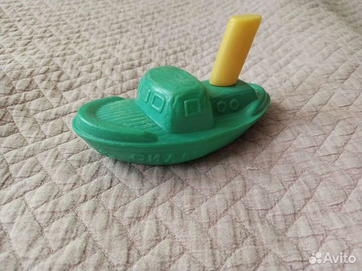 Кораблик. Катер. Силач. ссср. Игрушка