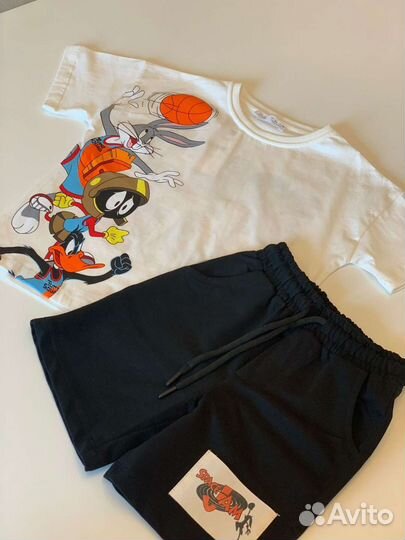 Футболка с шортами для мальчика