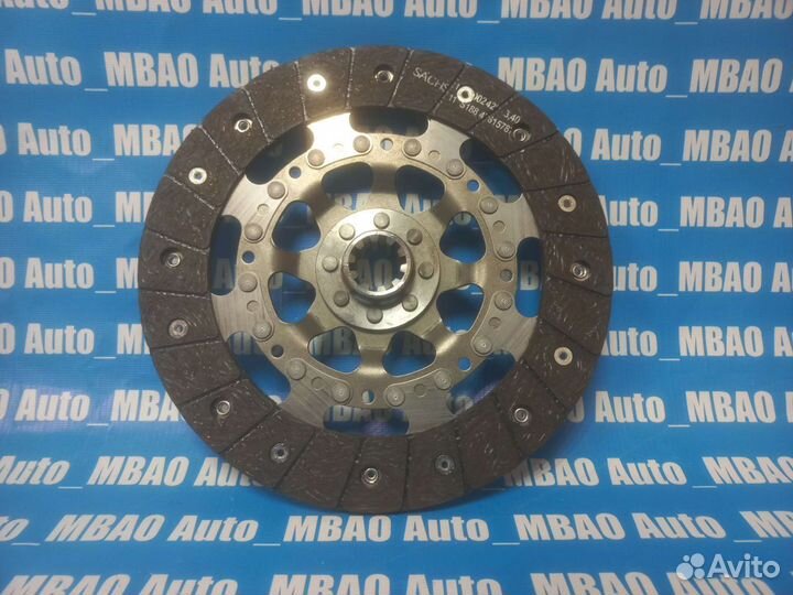 Диск сцепления ведомый Крайслер