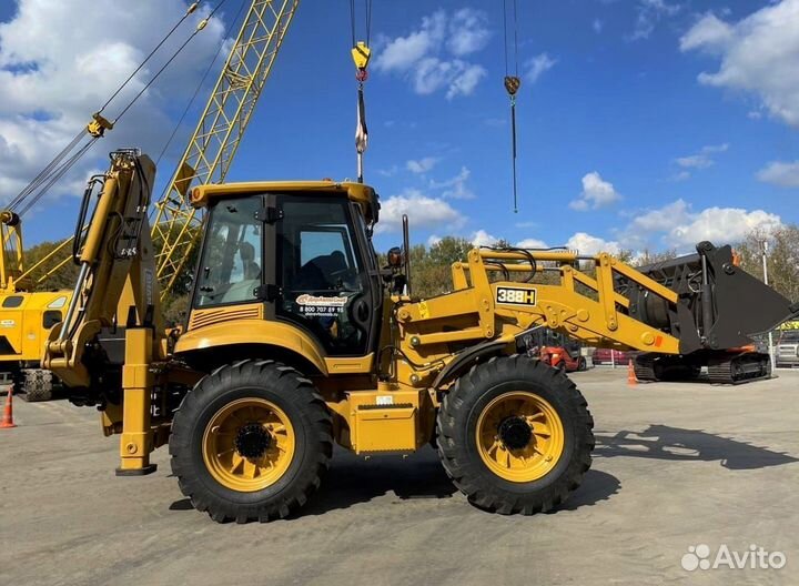 Экскаватор-погрузчик Shanmon 388H, 2024