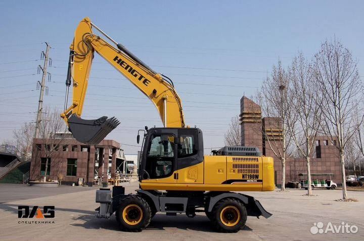 Колёсный экскаватор HENGTE HT190W, 2024