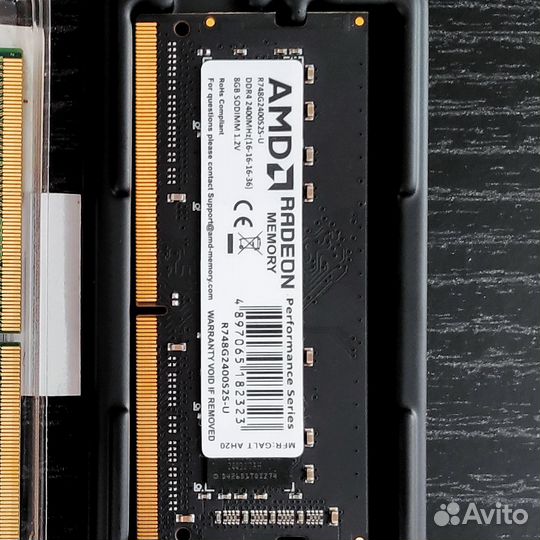 Оперативная память 8GB 16GB sodimm AMD Radeon R7