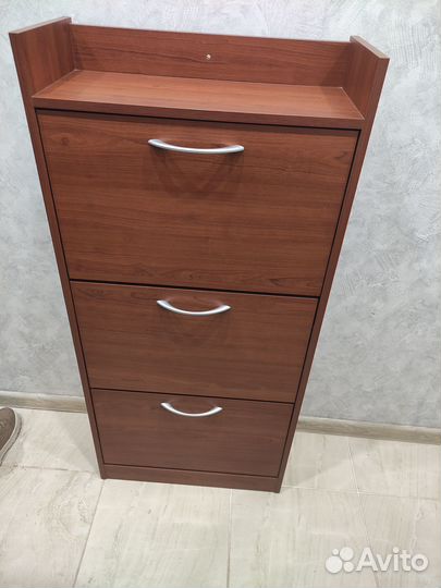 Обувница трехъярусная