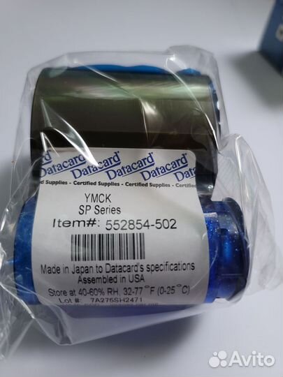 Картридж (Лента)ymck Datacard 552854-502