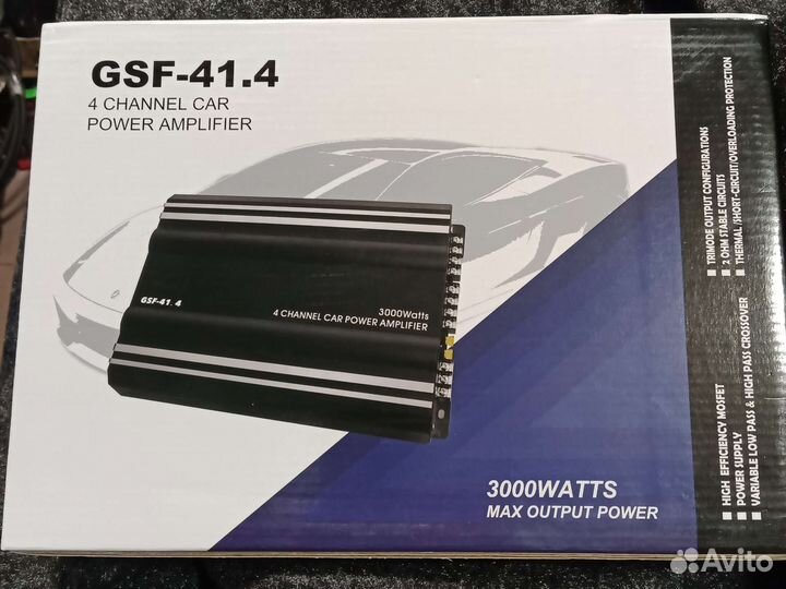 Усилитель Pioneer 477 1800W 4-канальный