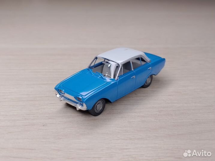 A29.2) Ford Taunus P3 17M (1960-1964) синий