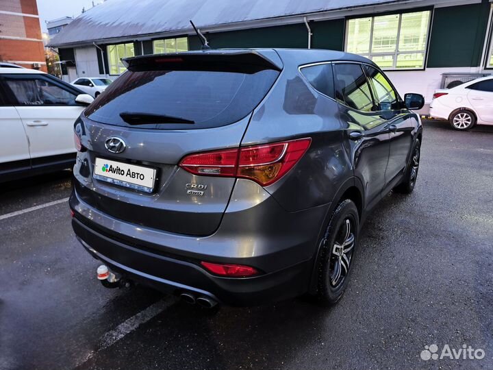 Hyundai Santa Fe 2.2 AT, 2014, 167 000 км