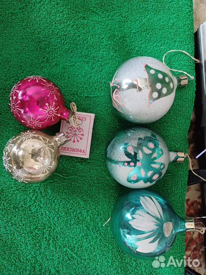 Елочные игрушки СССР