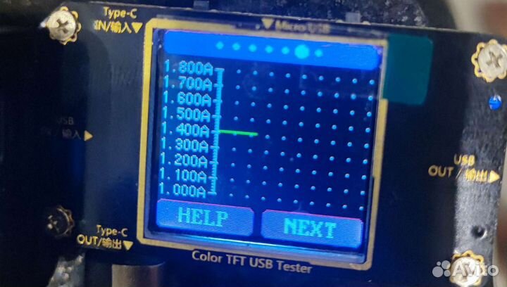 USB тестер с Bluetooth