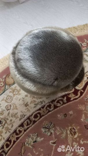 Мужская зимняя шапка с мехом