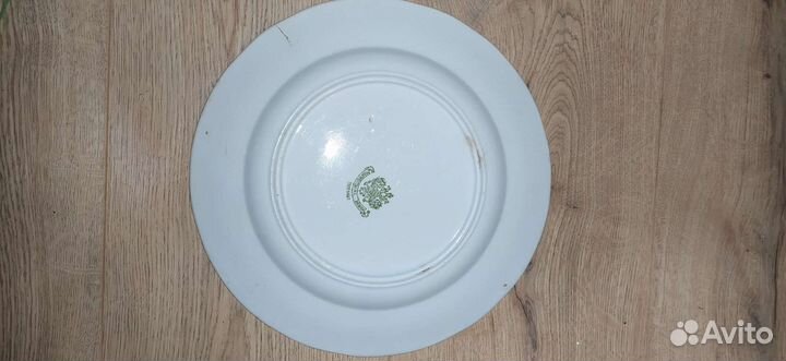 Тарелка Клеймо Товарищества М. С. Кузнецова