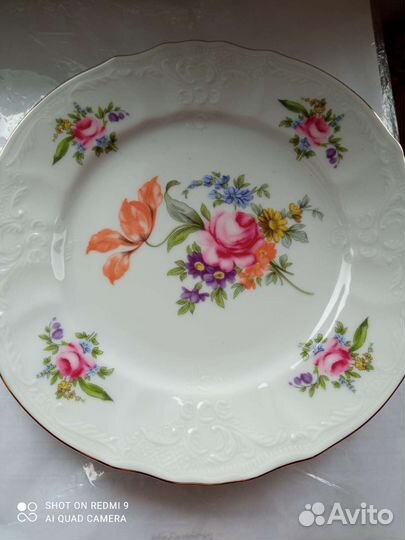 Тарелки фарфор Бернандотте