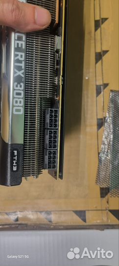 Видеокарта evga GeForce RTX 3080 FTW3 ultra gaming