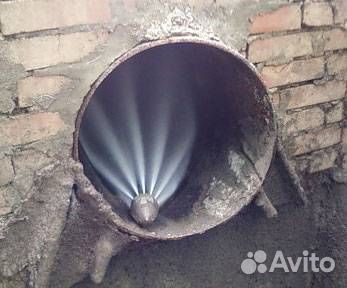 Промывка труб канализации