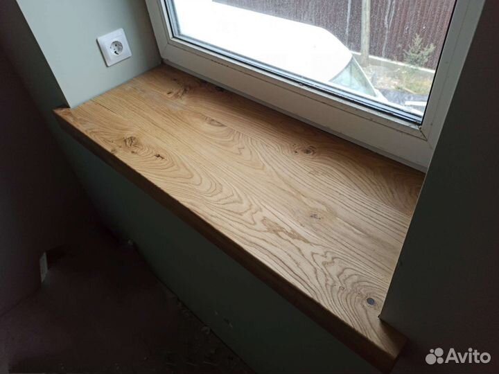 Подоконники из массива дуба