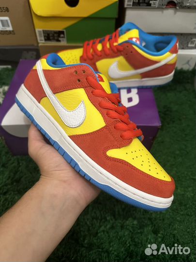 9 размеров Nike Dunk SB Low Pro Bart Simpson