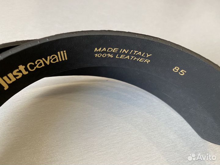 Ремень с пряжкой Just Cavalli. Новый. 85 см