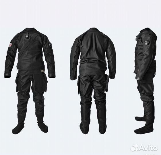 Santi enduro, сухой гидрокостюм дайвинг/водолазный