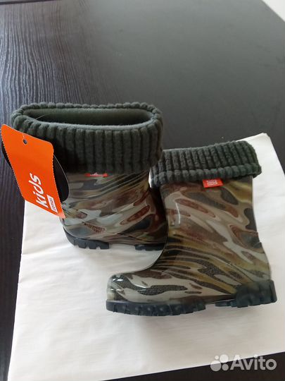 Сапожки demar для детей резиновые, Польша