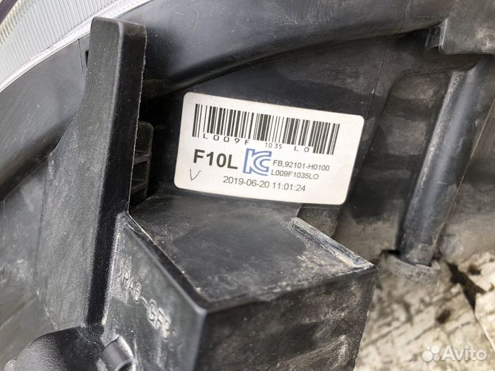 Левая фара Kia Rio Kia Rio X-Line 2017-2020