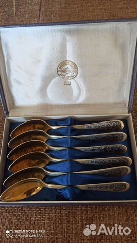 Серебряные ложки 875 пр