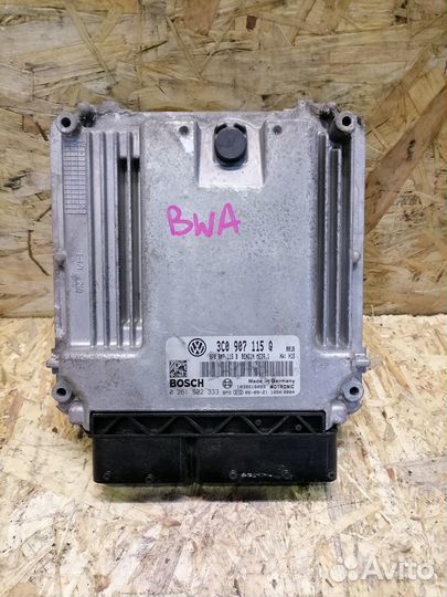 Эбу двигателем Volkswagen Passat B6 2.0 BWA