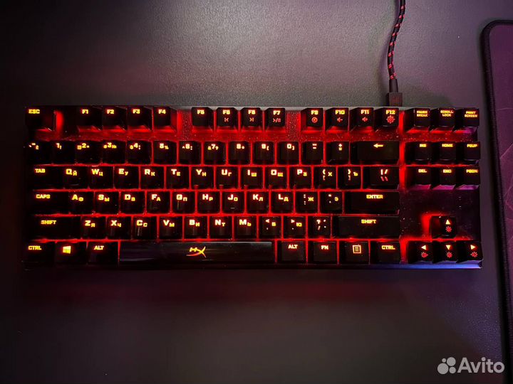 Игровая механическая клавиатура Hyper X