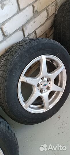 Литые диски weds R15 с хорошей резиной