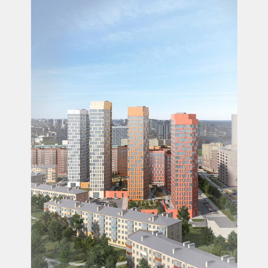 2-к. квартира, 47 м², 13/25 эт.