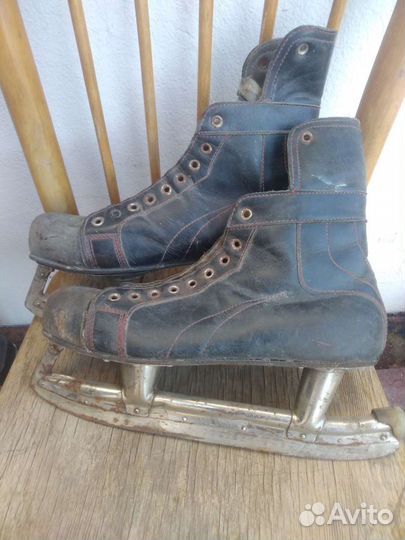 Коньки хоккейные СССР