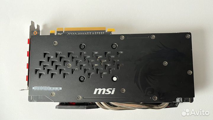 Видеокарта MSI Radeon RX 580 Gaming X 8G 8gb