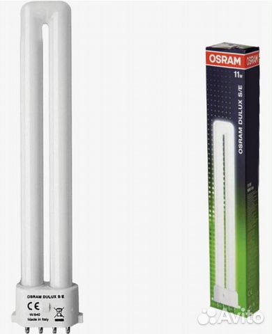 Лампа dulux S/E 11W/840 - 2G7 osram купить в Санкт-Петербурге с ...