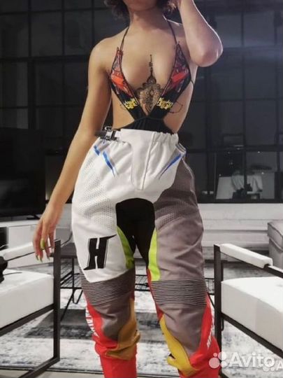 Брюки мото стиль HMNalns