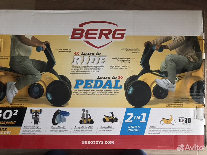 Веломобиль berg