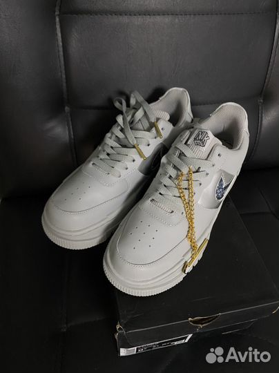 Кроссовки Nike AF1 Pixel SE Wolf Gray новые