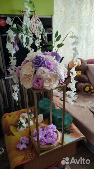 Свадебные украшения на стол