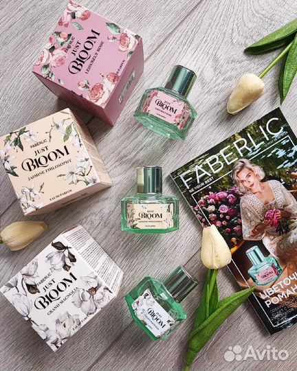 Парфюмерная вода Just Bloom Leisurely Rose