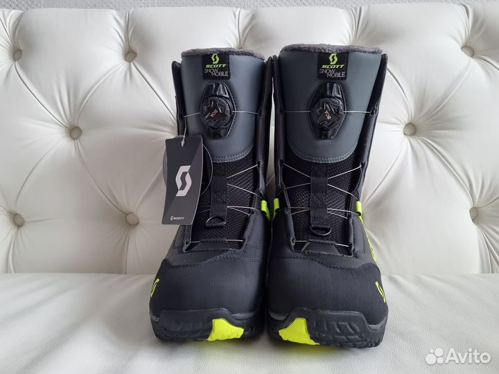 Мотo6oты снегоходные scott X-Trax Evo New Nеоn V24