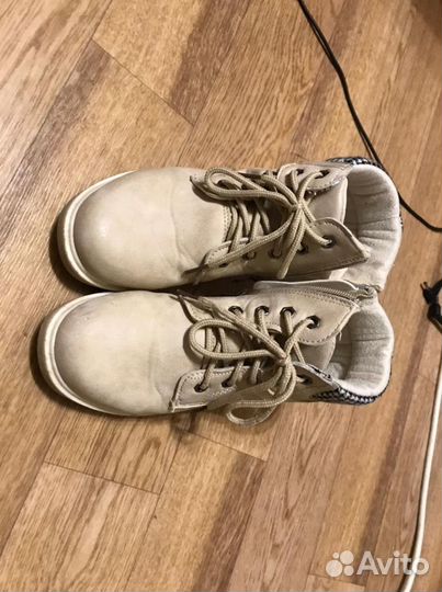 Ботинки демисезонные для девочки super shoes