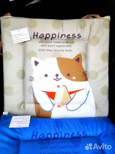 Подушки седушки на стулья новые