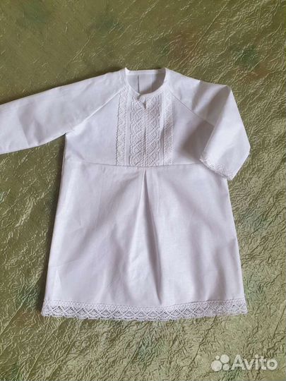 Крестильный набор. Крестильная рубашка