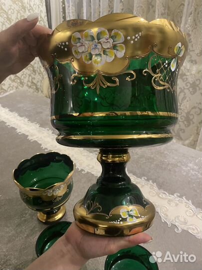 Ваза кобальт