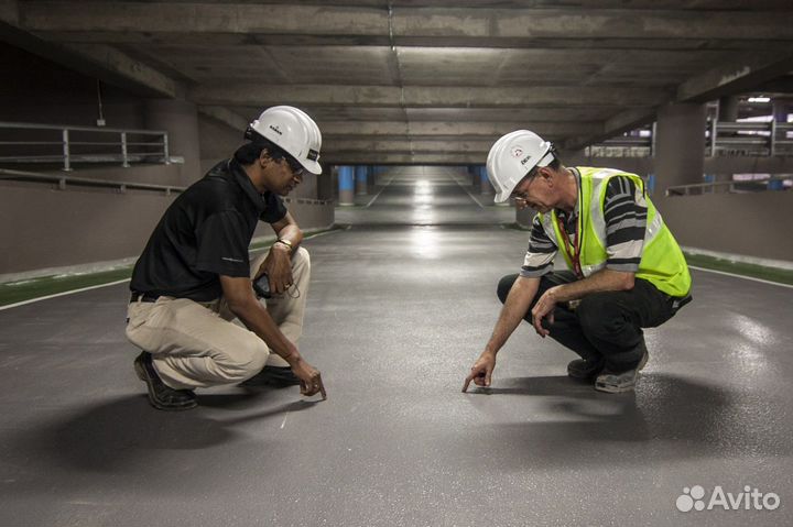 Ремонт полов под ключ. Стяжка пола