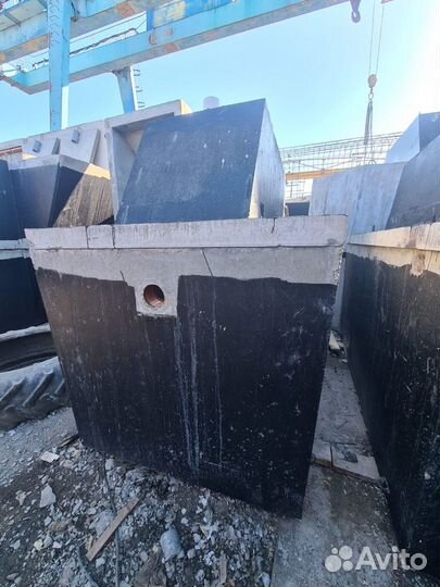 Септик бетонный 3-камерный V4,5м.куб