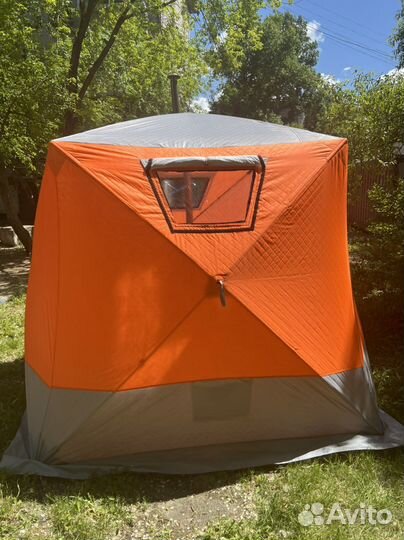 Мобильная баня 220*220 см с печкой