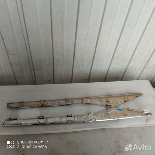 Молдинг двери задней renault Kaptur (хром)